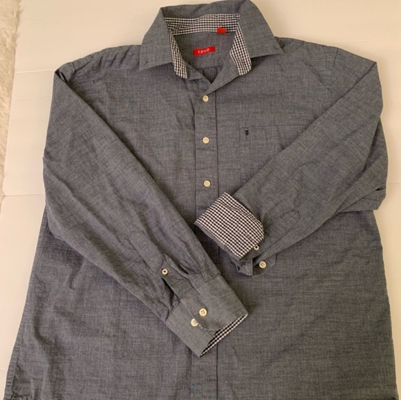 Izod Other - Izod Men's Long-sleeve gray button-down shirt - size large